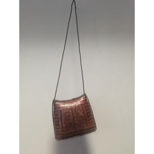 Vintage Mister Ernest Woven Rattan Nito Vine Shoulder Bag Made Philippines Boho